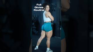 Full glutes routine to grow your glutes ! Full breakdown in comments ! #musclebuilding #legs