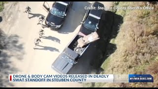 Body cam & drone video released in deadly SWAT standoff in Cameron, NY