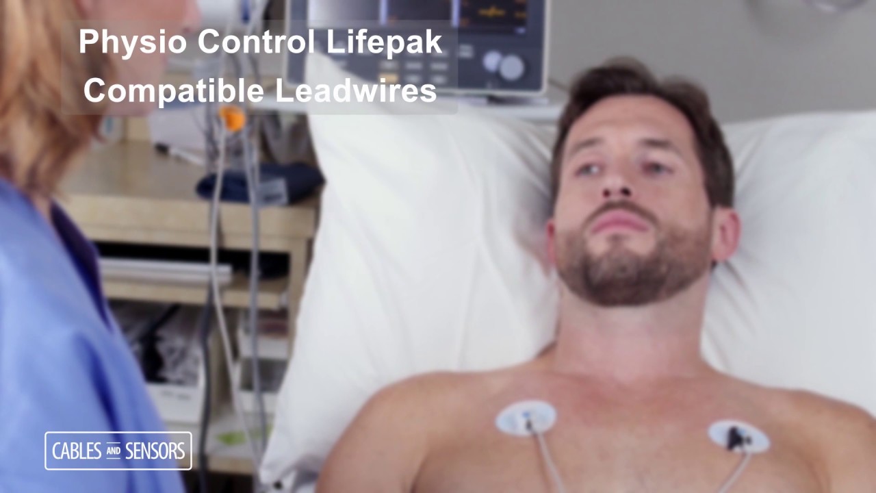 11110-000102 Physio Control Lifepak Compatible Leadwires