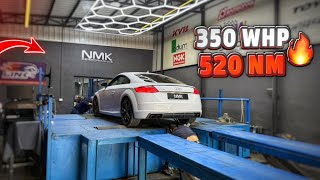 Audi TTS Tuned by S8 jordan | عيار اودي تي تي اس على الداينو 
