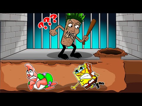 Prison Break SpongeBob And Patrick Vs Tung Tung Sahur Jail SpongeBob Animation 