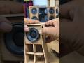 looking at the inside of the super scoop mini speaker box