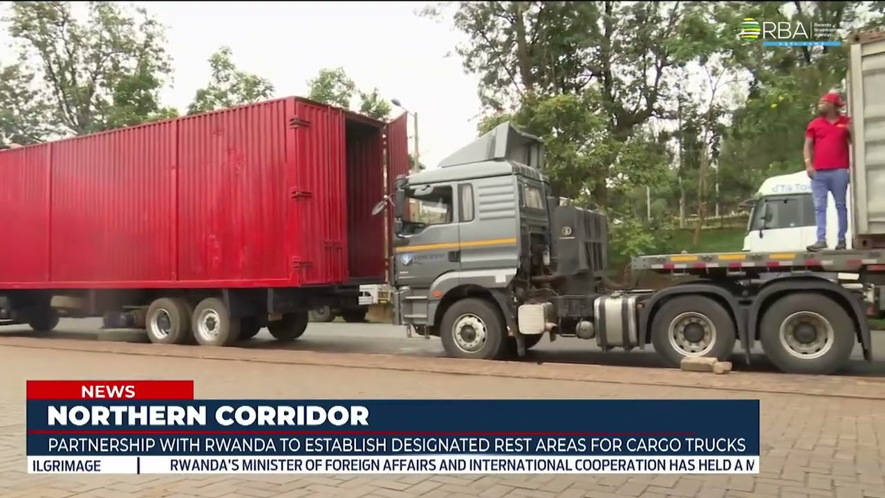 Still from Northern Corridor partner with Rwanda in Advancing Road Infrastructure