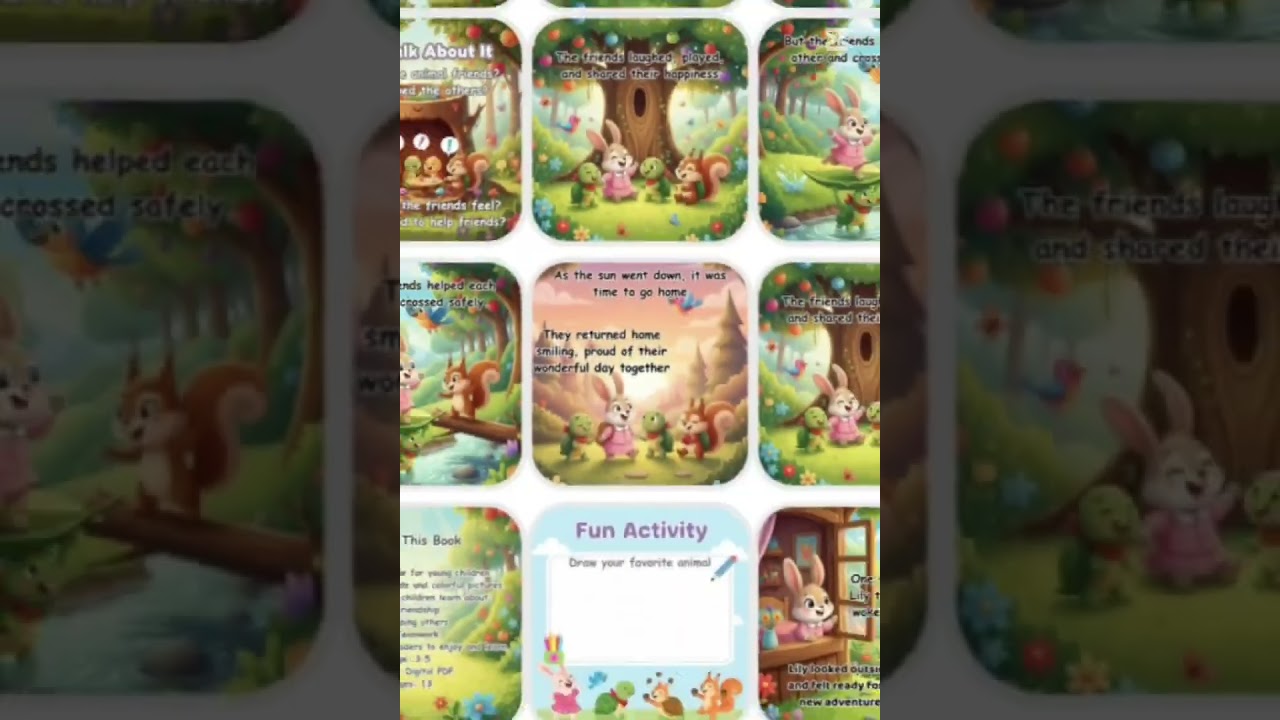 Book Story for Kids | Calm & Simple Storytime for Little Readers     