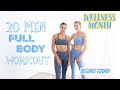 20 MIN Full Body Workout // Get Toned and Hard // Led by Sami Clarke