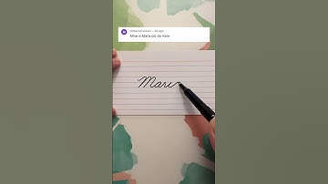 Maria - Write Your Name in Curisve