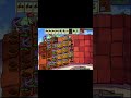 Zombies Rushed… But This Plant Wall Stopped Them! PvZ #shorts #viral #gaming