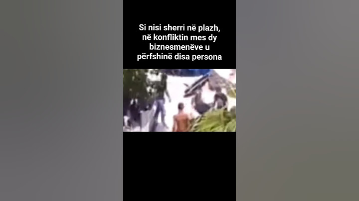 Si nisi sherri mes dy biznesmenëve, persona të tjerë u përfshinë