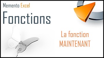 La fonction  MAINTENANT dans Excel - Formation Excel Marseille