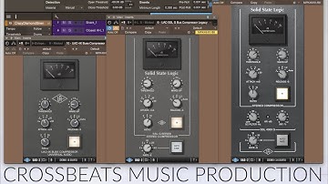 NEW UAD SSLG 4000 - BUS Comp Live Comparison Part 1 - Hip hop.