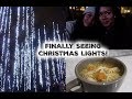 FINALLY SEEING CHRISTMAS LIGHTS! + HOMEMADE CHICKEN NOODLE SOUP