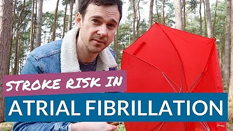 How ATRIAL FIBRILLATION increases RISK of STROKE