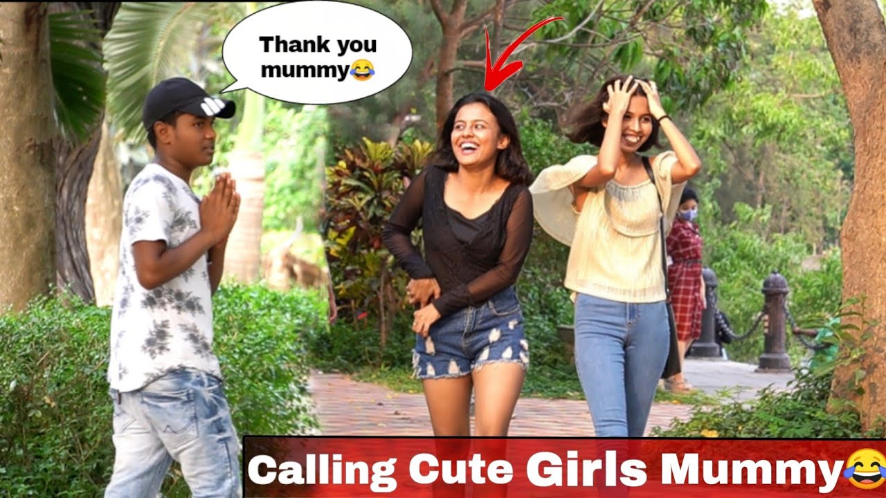 Calling Cute Girls *Mummy* In Public | Epic Reaction 😳 | Mithun Chaudhary |