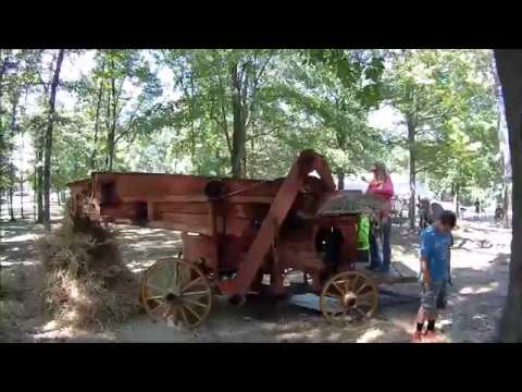 Threshing Machines Mule & Tractor Driven - Old Fashion Farmers Day ...
