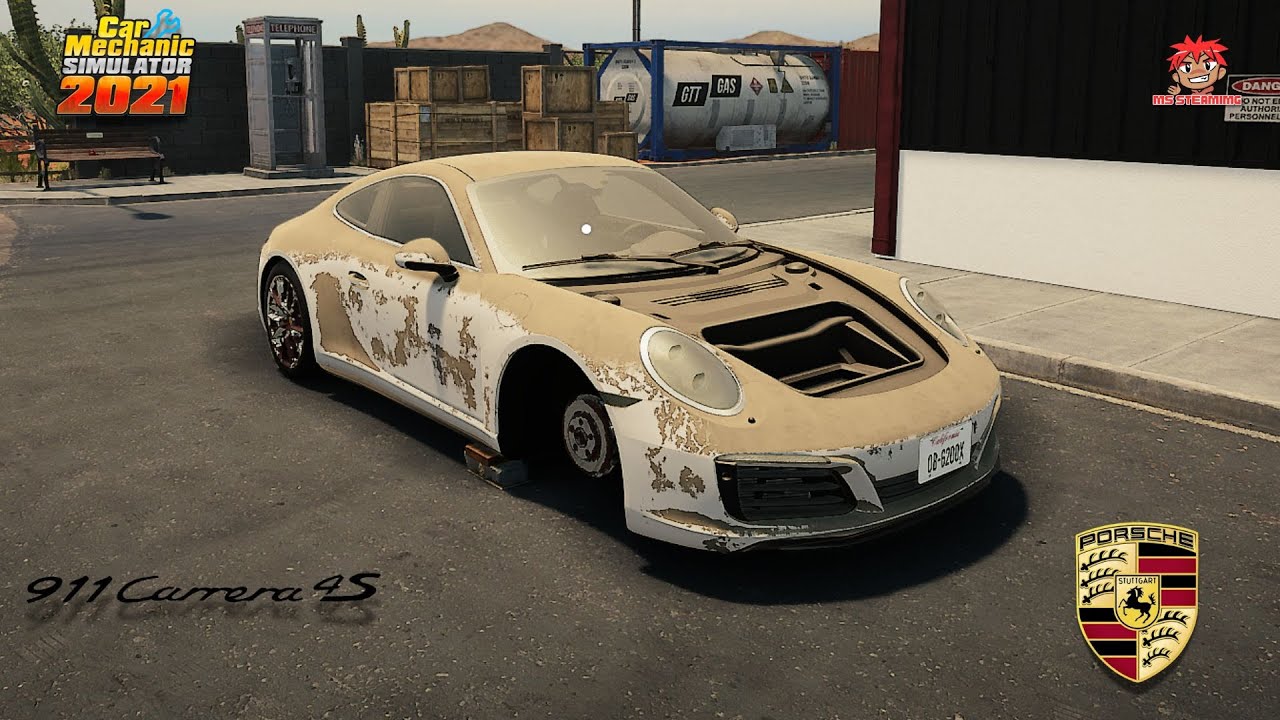 Porsche Carrera 911 4S - ปอร์เช่ คาร์เรร่า 911 4S | Car Mechanic Simulator 2021