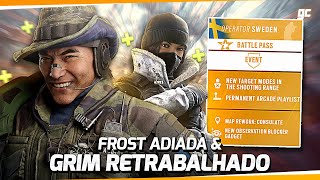 GRIM RETRABALHADO &amp; NOVO GADGET na SEASON 2 | Frost Rework Adiada! - Rainbow Six: Siege Y8S2