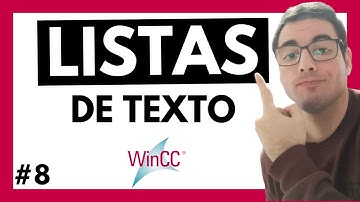 Cómo Crear y Utilizar LISTAS de TEXTOS en WinCC Explorer | Curso SCADA WinCC #8