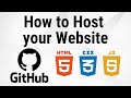 How to Host a Website On Github Pages