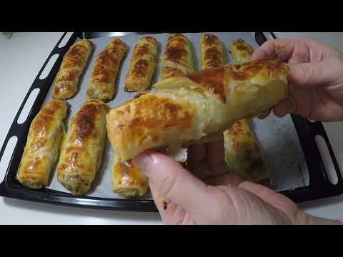 NASIL YAPTIĞIMA İNANAMAYACAKSINIZ ‼️BUNDAN KOLAYI YOK ‼️EN LEZZETLİ EN KOLAY BÖREK TARİFİ 💯