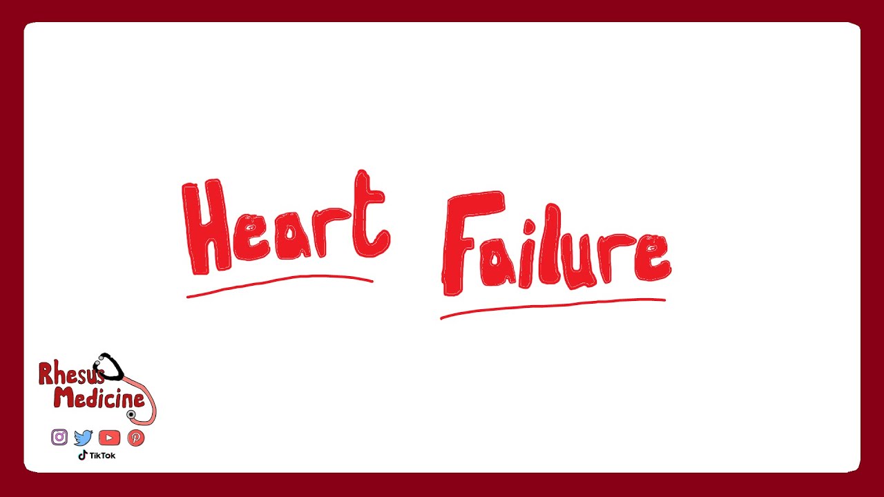 Heart Failure (Acute v Chronic, HFrEF vs HFpEF, L vs R, Clinical ...