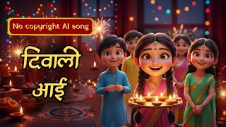 Diwali AI Music Video| दिवाली आई I Diwali Special Song 2025 | No Copyright Song for #diwali