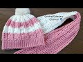 كروشيه سكارف لاى مقاس _ Crochet easy Scarf #صحبه_الكروشيه