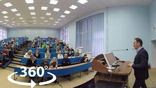 Лекция Кузнецова Евгения Борисовича &quot;НТИ и университеты будущего&quot; | Видео 360 | Video 360 degrees