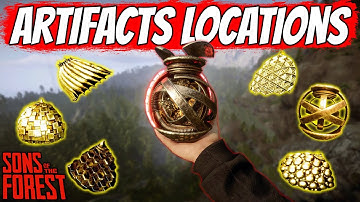 How To Find All Artifact Pieces In Sons Of The Forest 1.0 (+Activating)