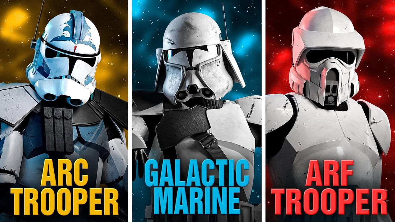 ALL 42 Clone Trooper Variants Explained!