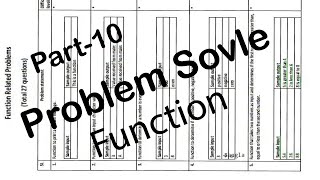 Part-10 : Function Question solve (SPL - C programming) | Coding Bangla