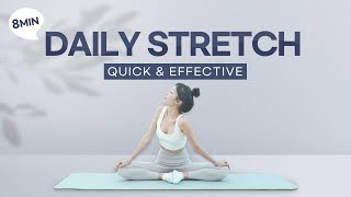 DAILY FULL BODY GENTLE STRETCHING ROUTINE l Better Posture & Good Feeling l Korean Fitness_Shirlyn screenshot 5