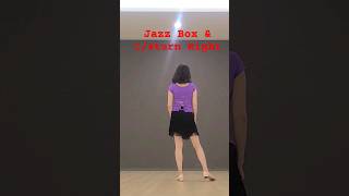 Linedance_Step_Jazz Box & 1/4 turn Right Jazz Box