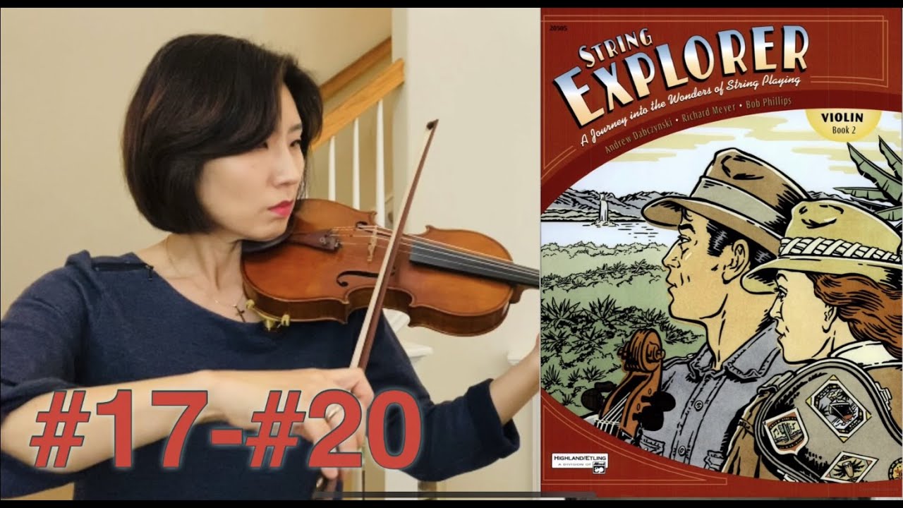 [STRING EXPLORER BOOK 2] pg.5 #17 -#20 - YouTube