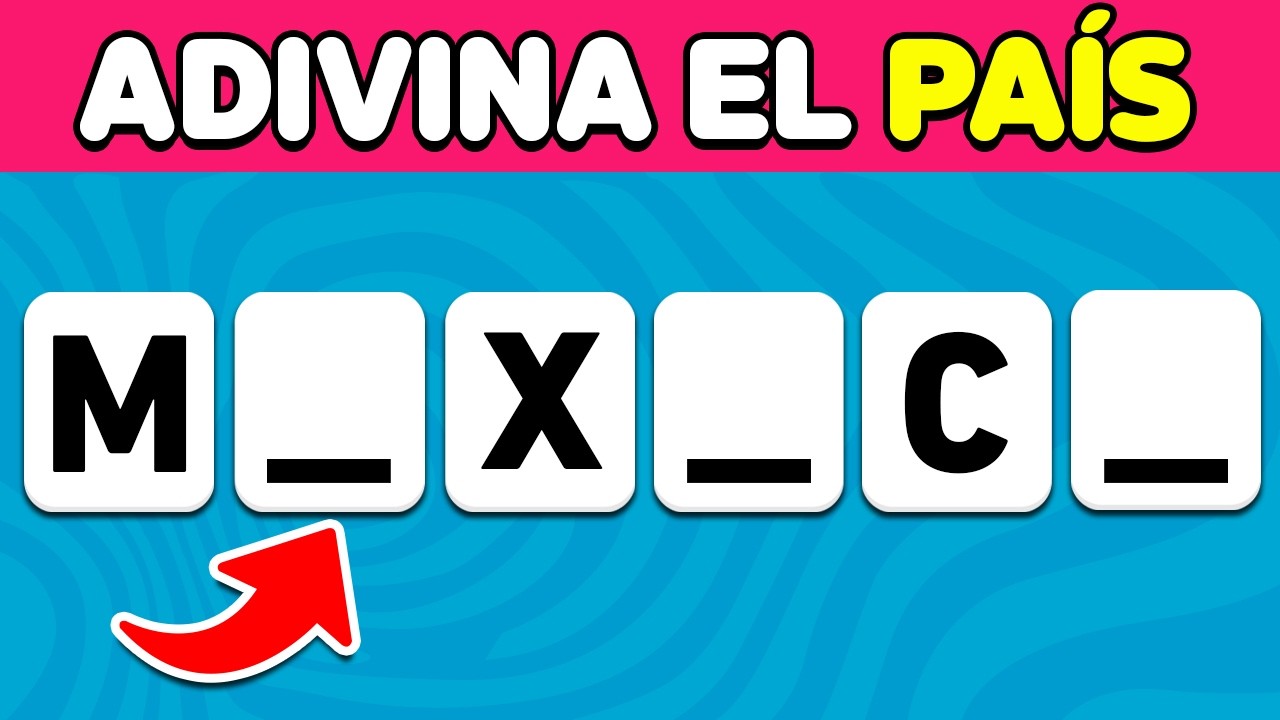 Adivina 150 Países sin VOCALES 🚩🌍 Quiz de Países