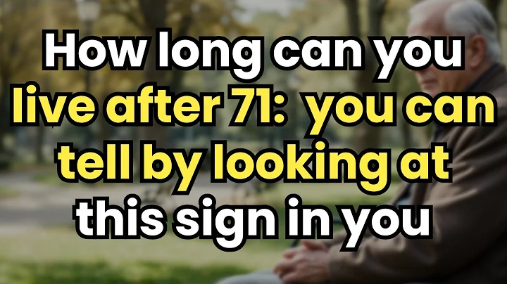 7 Signs That Predict How Long You’ll Live After 70 (Scientifically Proven!)