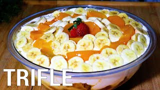 طريقة عمل الترايفل || Trifle