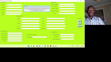 Liver disease database app - demonstration #tkinter #python #database #sqlite