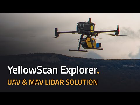 YellowScan Explorer: Our long-range & multi-platform LiDAR solution