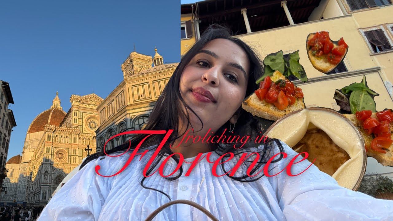 Frolicking in Florence [vlog]