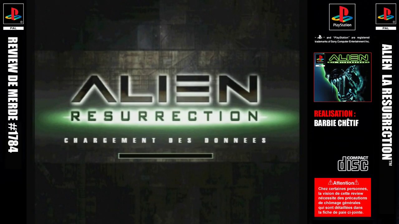 Alien la resurrection - PSX - Jeu Occasion Pas Cher