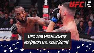 Ufc 296 Vastberaden Mentaal Sterk Edwards Vs. Covington Highlights