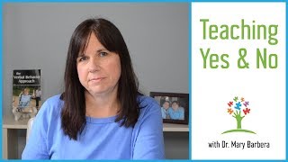 Teaching Kids with Autism to Reply to Questions with Yes and No | Autism and Complex Language