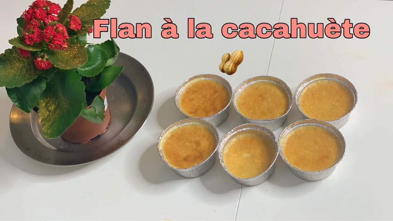 #Vlog #Recette du flan à la cacahuète by #QueenNel