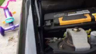 How to fully open your hood on a w124 Mercedes 300e 300te screenshot 5