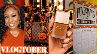 Vlog🎃| trying fenty beauty foundation, chill day at home | vlogtober 2026