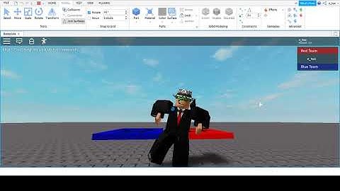 How To Make Teams - Roblox Studio Tutorial