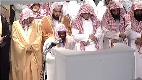 تلاوة من سورتي الأنعام والأعراف من صلاة التهجد ليلة ٢٨ رمضان ١٤٣٣هـ || الشيخ أ.د سعود الشريم