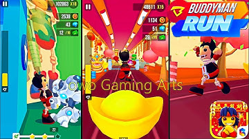 Buddyman Run - Part 5 - Level 21~25 - Unlock Nicolas