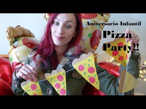 Vídeo: Pizza Pequena Festa