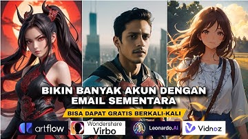GRATIS ❗ CARA MUDAH MEMBUAT BANYAK AKUN DI WEBSITE AI DENGAN EMAIL SEMENTARA